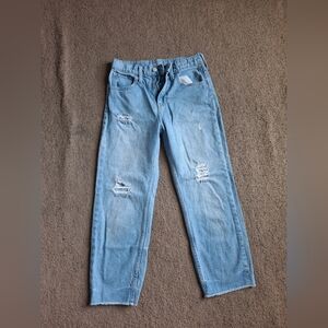 Old Navy Kids Light Blue Distressed Jeans
